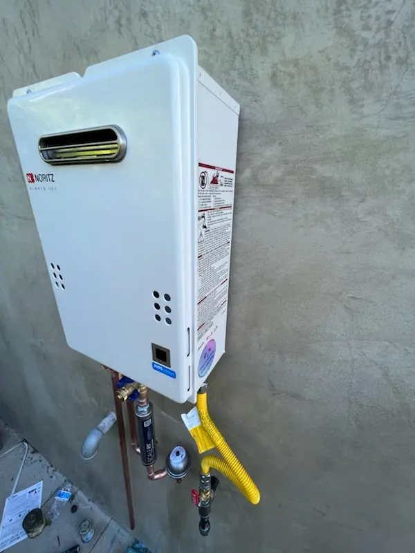 Tankless water heater installation for Cedar Valley homes